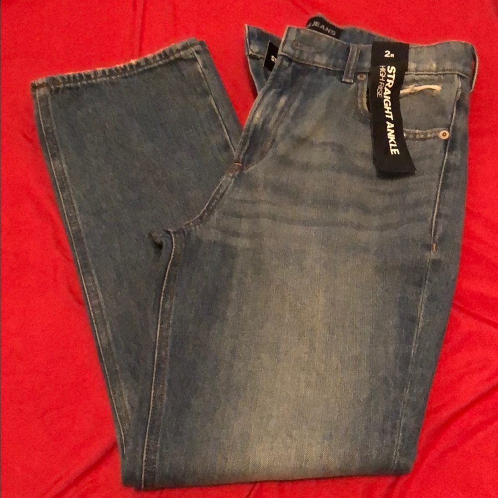 Express Jeans Ankle High Rise 👖